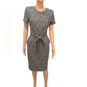 Calvin Klein  Dress Black and White color